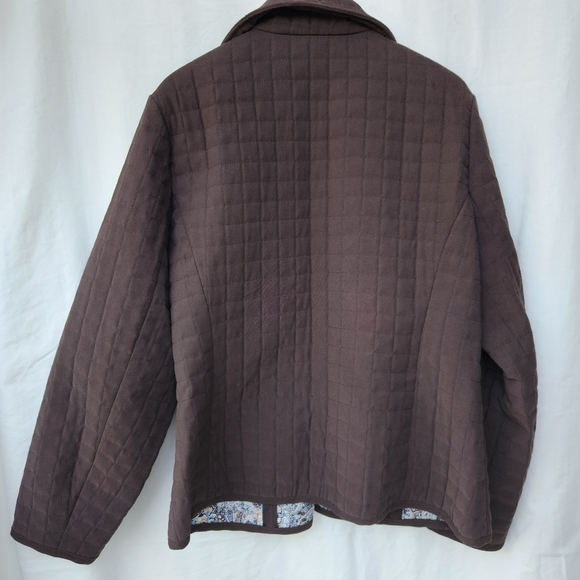 Briggs New York Sz 16 Quilted Jacket - Picture 5 of 7